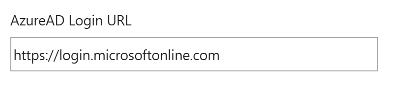 azuread login url