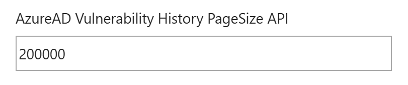 azuread vulnerability history pagesize api