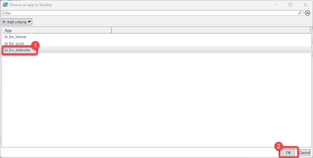 select bi for defender