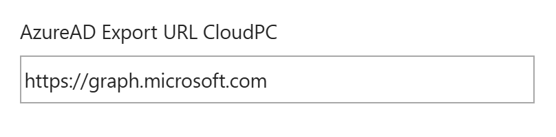 azuread export url cloudpc
