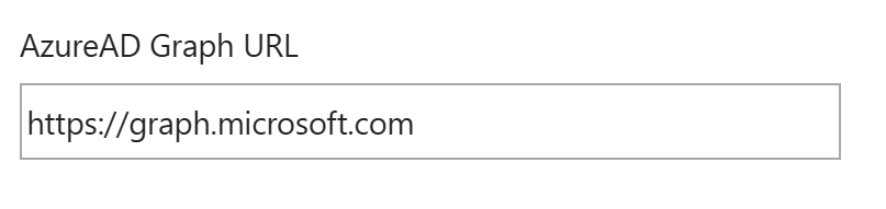 azuread graph url