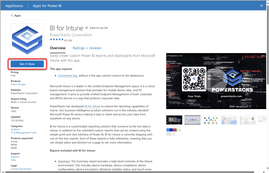 bi for intune get now