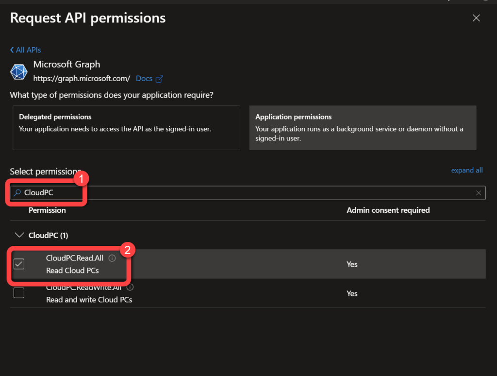 cloudpc readall