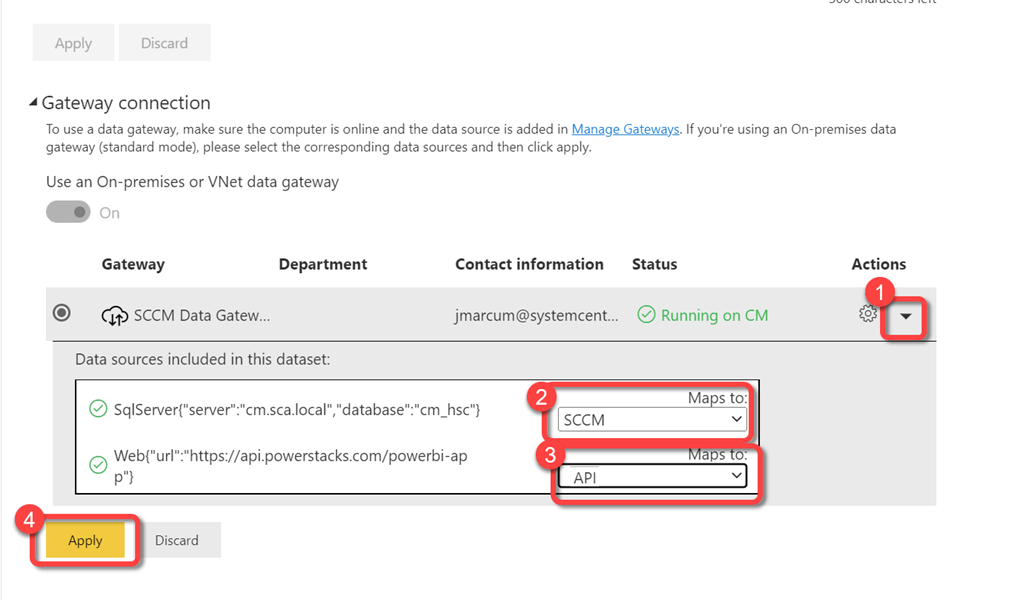 SCCM - Gateway Connection