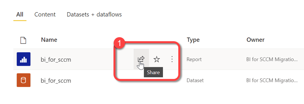 SCCM Migration - Report Share
