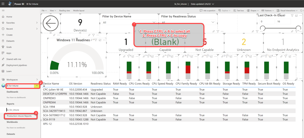 Copy Pages Copy Data