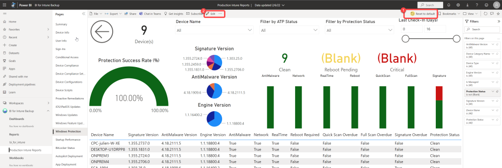 Copy Pages Edit Mode