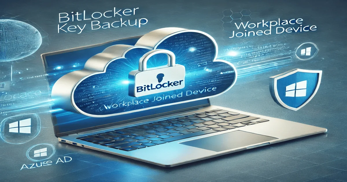 Ensuring BitLocker Key Backup for Workplace-Joined Devices and Beyond