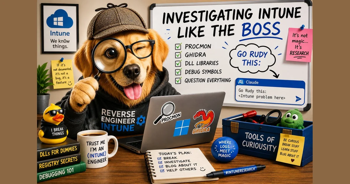 Investigate Intune Like The Boss