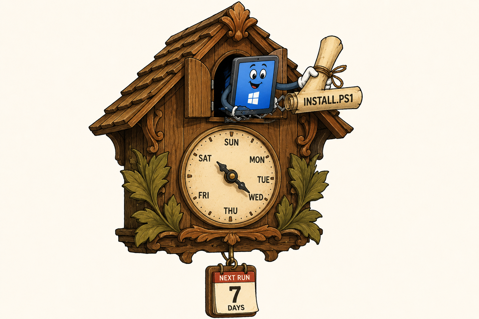 Scheduled Re-Execution for Intune Win32 Apps Using a Registry Timestamp