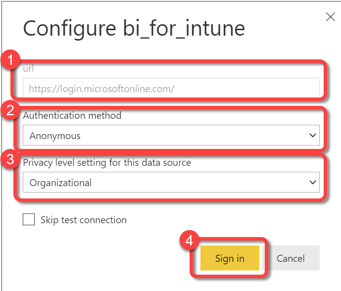 Intune Migration - Signin