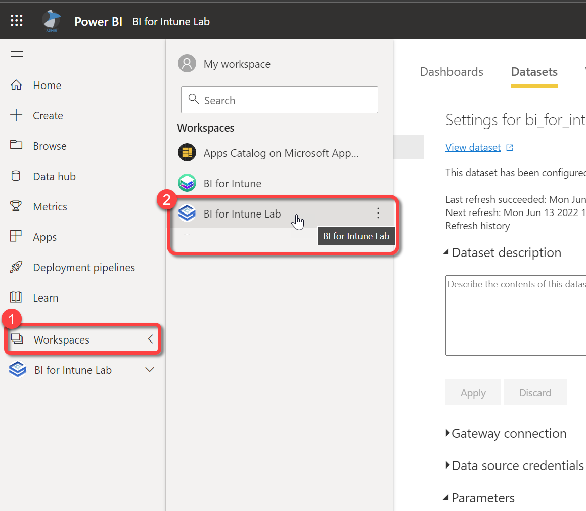 Intune Migration - Workspaces